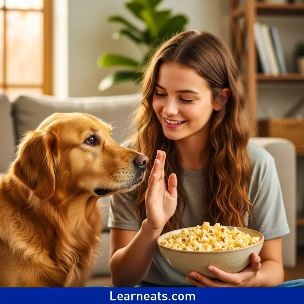 Buttered Popcorn Safe for Dogs