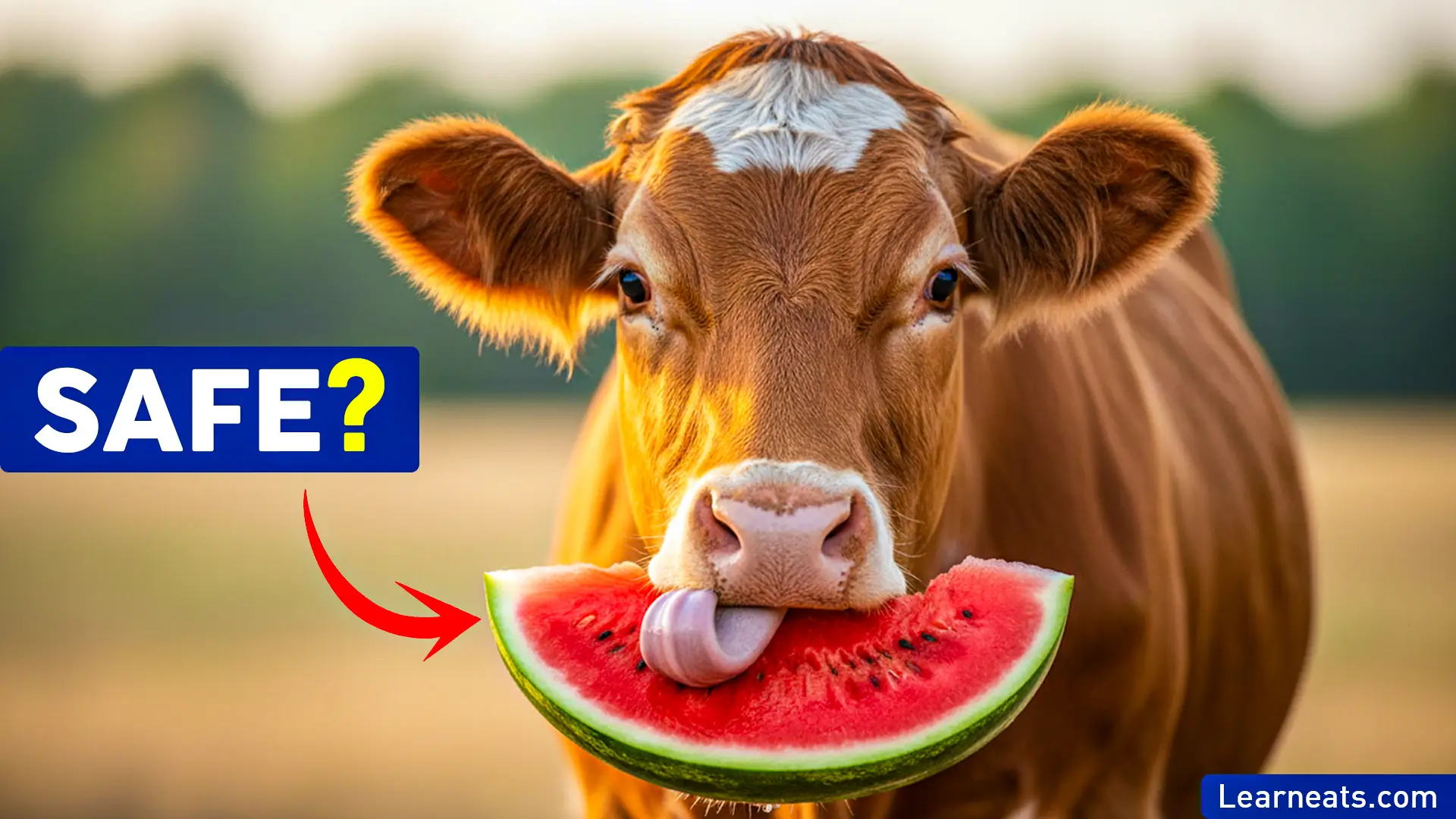 Can Cows Eat Watermelon- Learn Eats