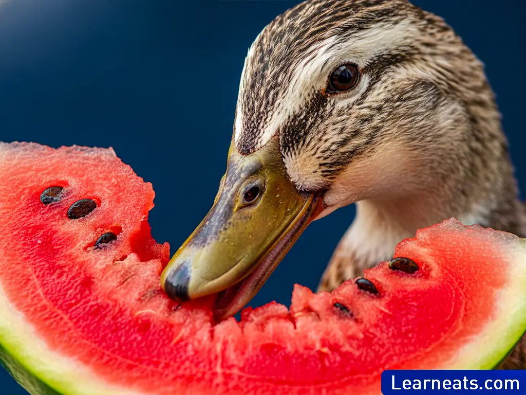Can Ducks Eat Watermelon