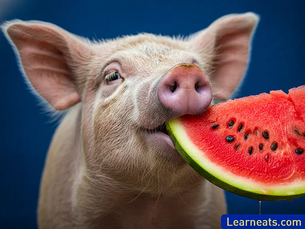 Can Pigs Eat Watermelon
