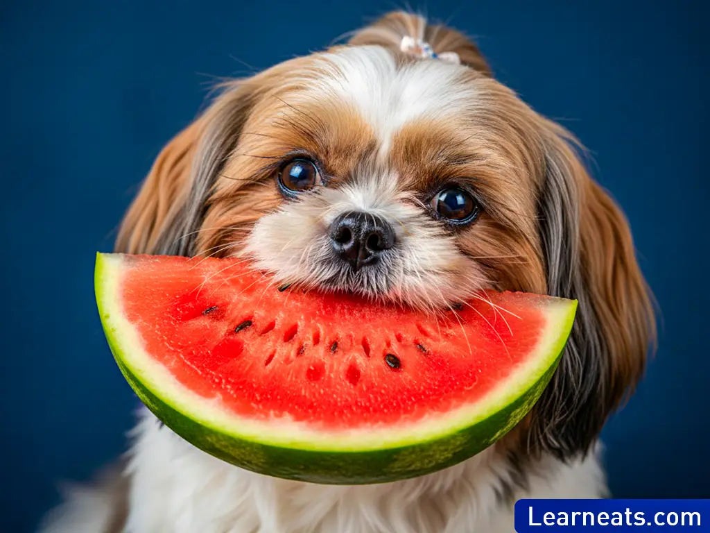 Can a Shih Tzu Eat Watermelon