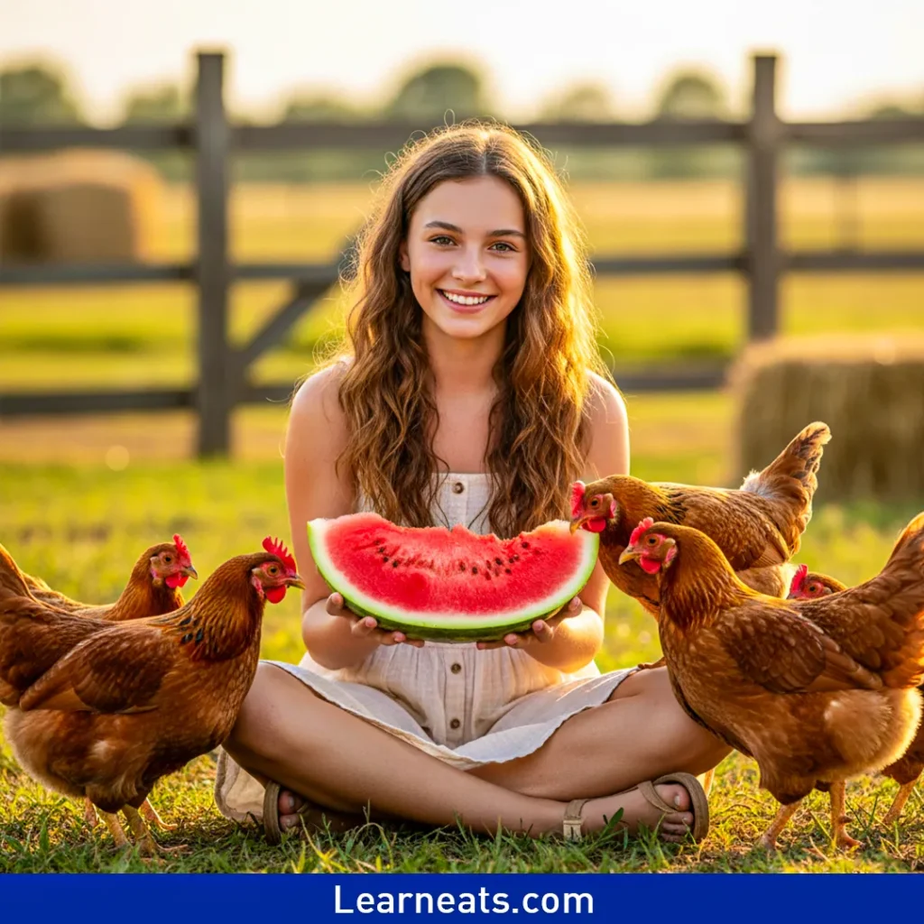 Chickens Can Eat Watermelon