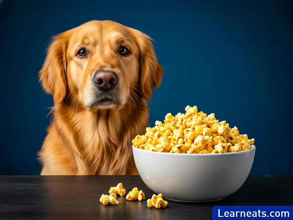 Dogs Eat Buttered Popcorn
