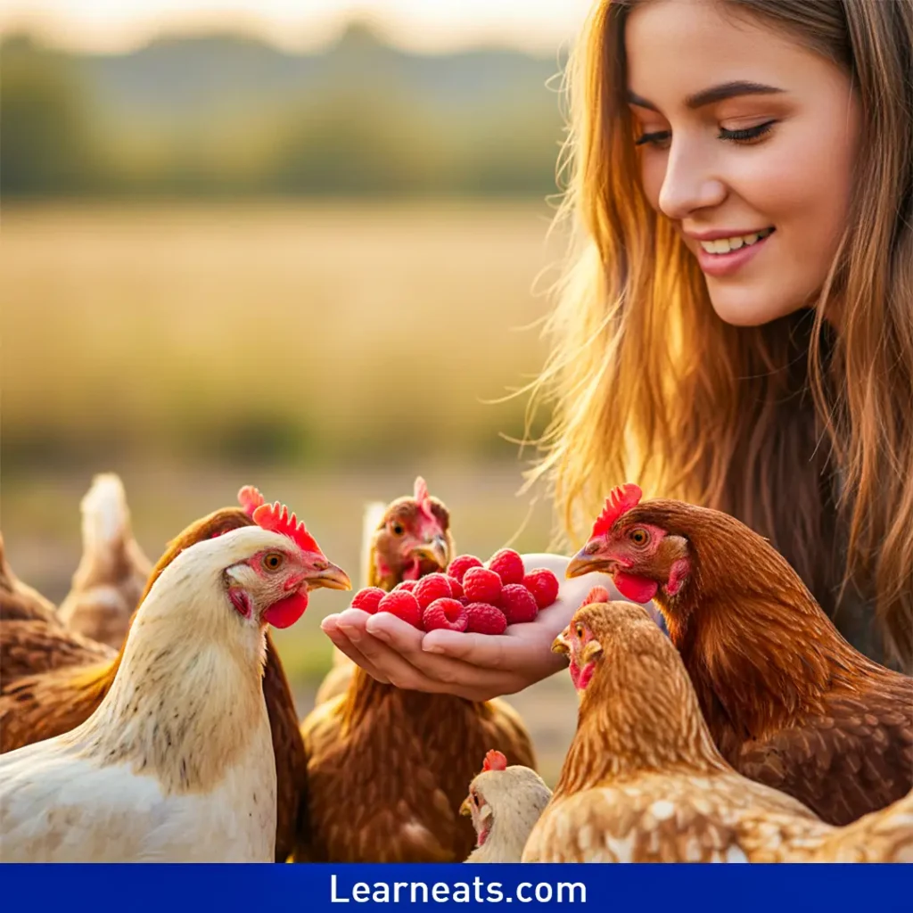 Raspberries for Chickens