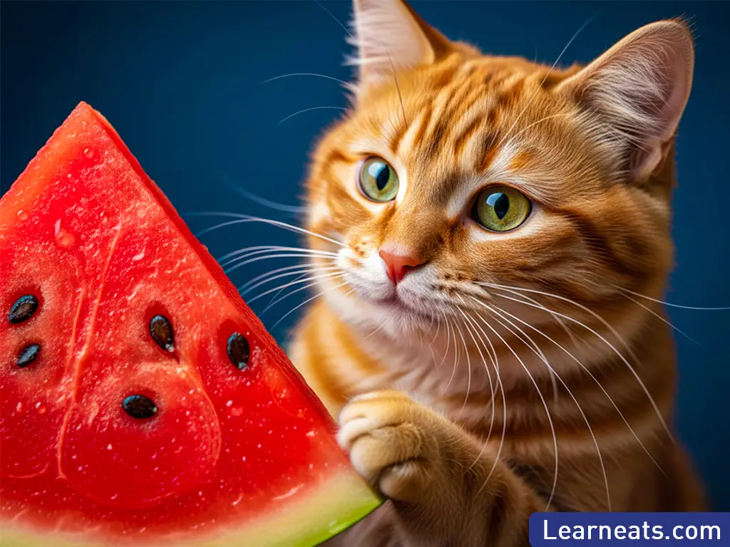 Watermelon Safe for Cats