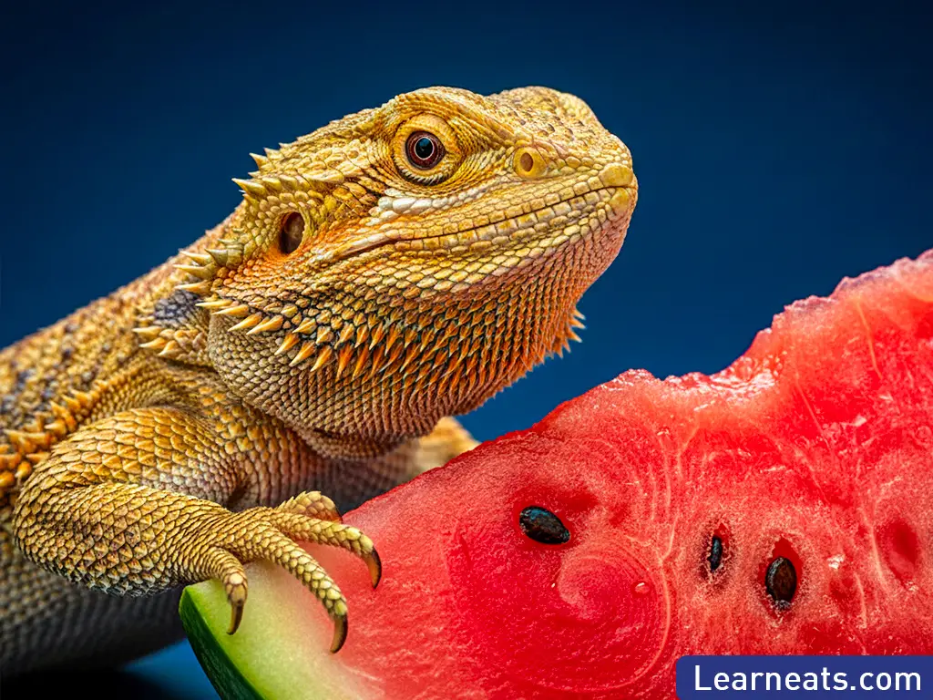 bearded dragons can eat watermelon