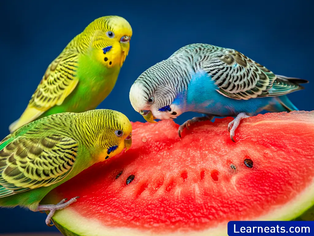 Can Budgies Eat Watermelon