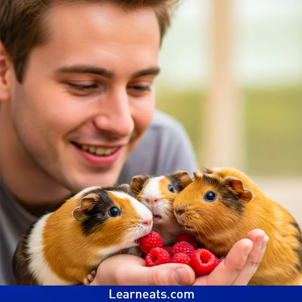 Can Guinea Pigs Safely Nibble on Raspberries