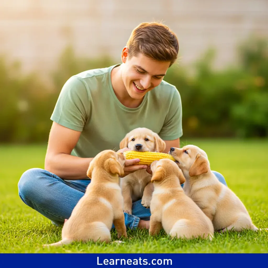 Can Puppies Safely Munch on Corn