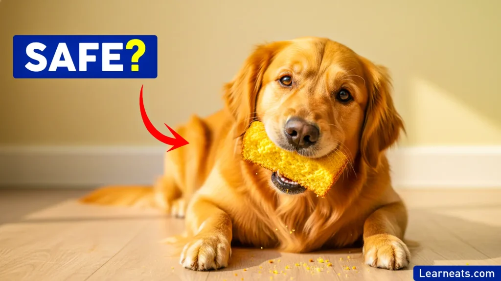 Dogs Eat Corn Bread