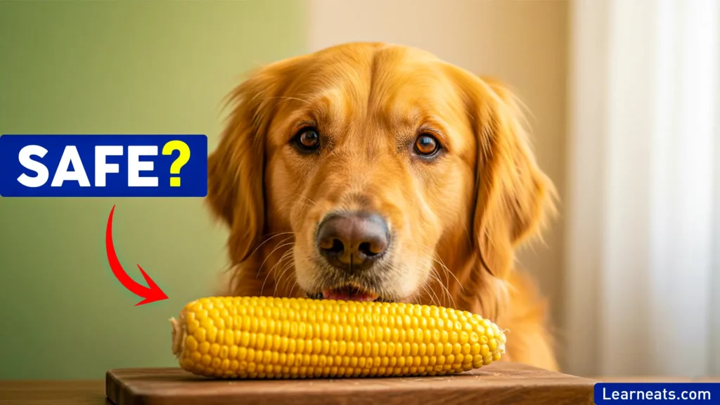 Dogs Eat Raw or Sweet Corn