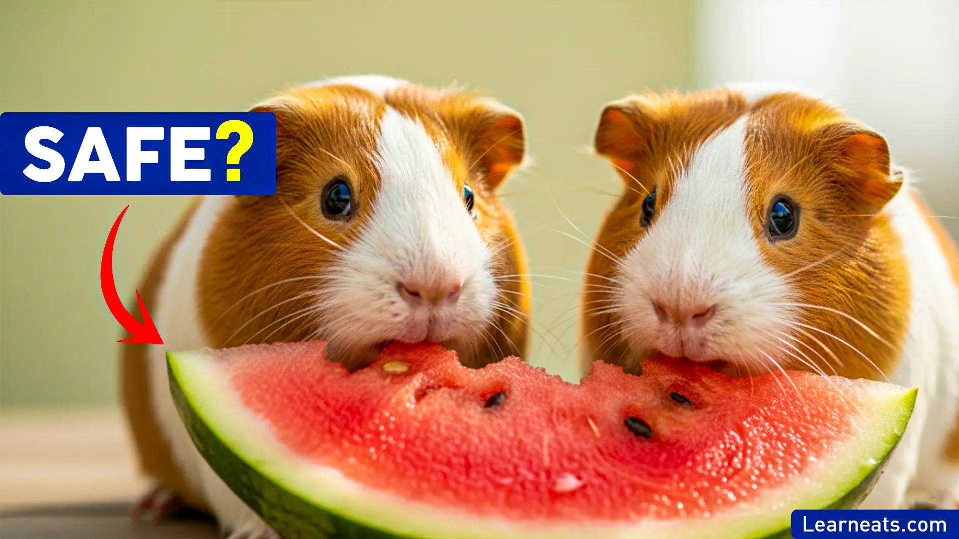 Guinea Pigs Can Eat Watermelon