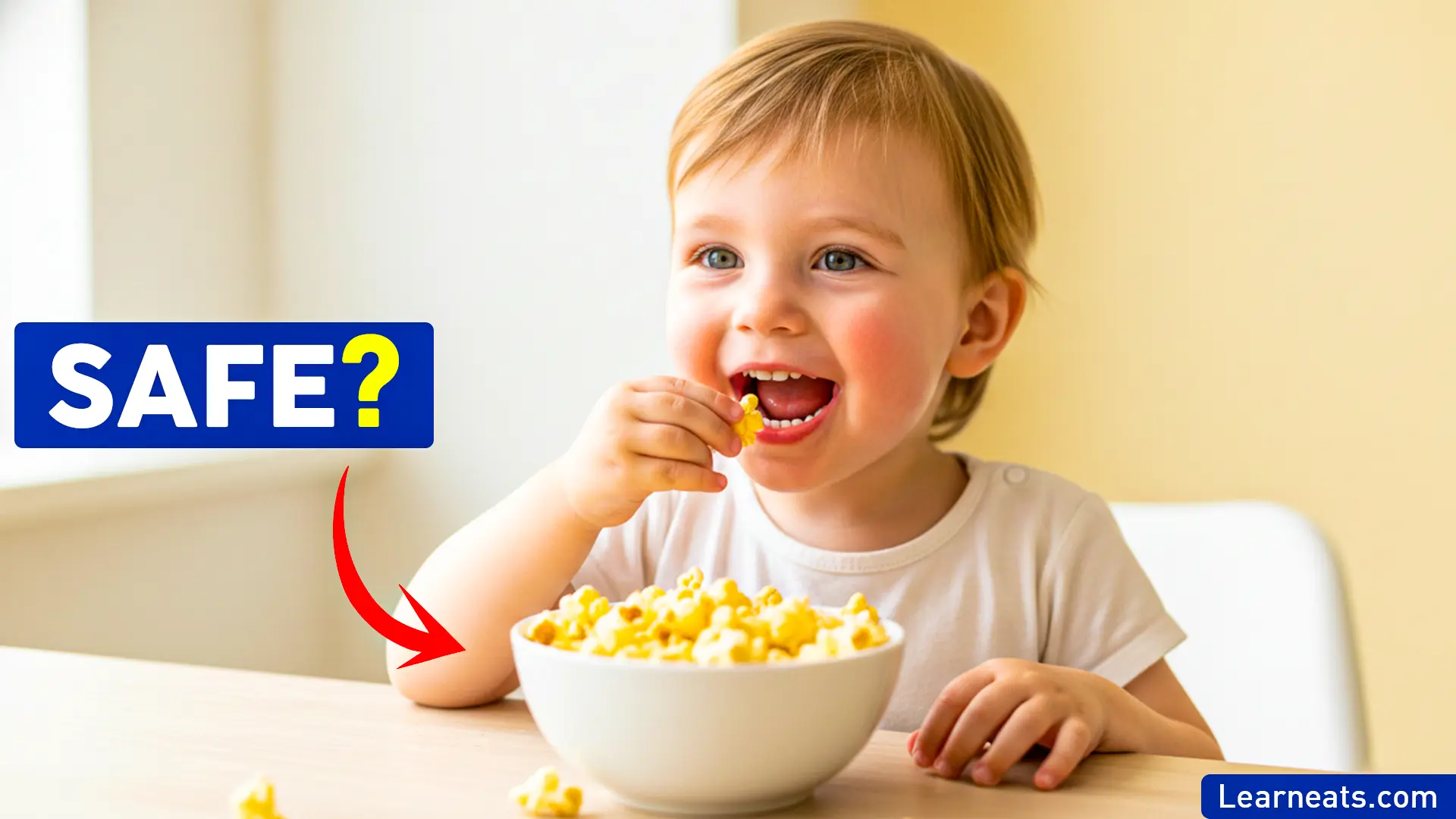 Kids Eat Popcorn