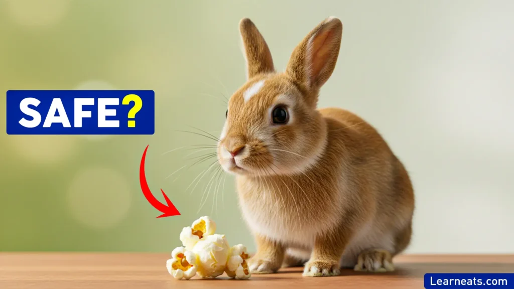 Rabbits Eat Popcorn