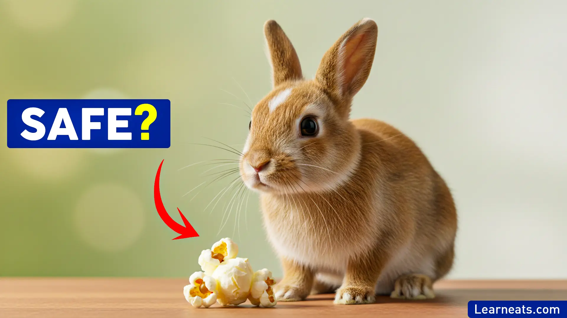 Rabbits Eat Popcorn