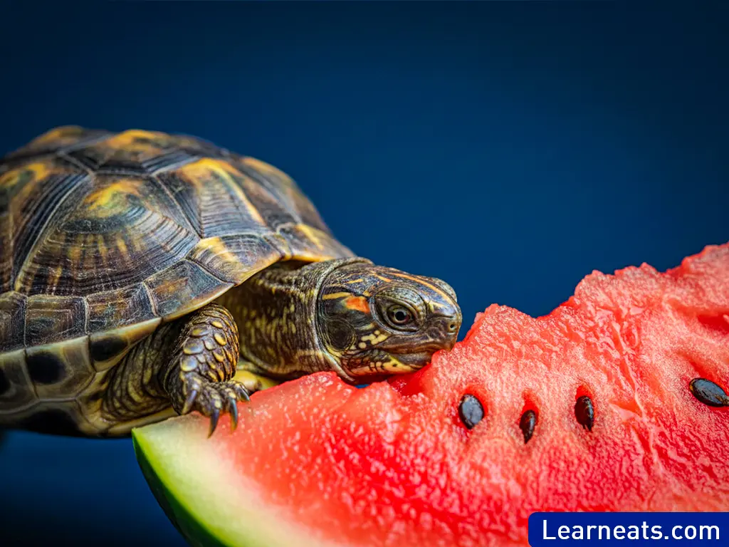 Turtles Can Eat Watermelon