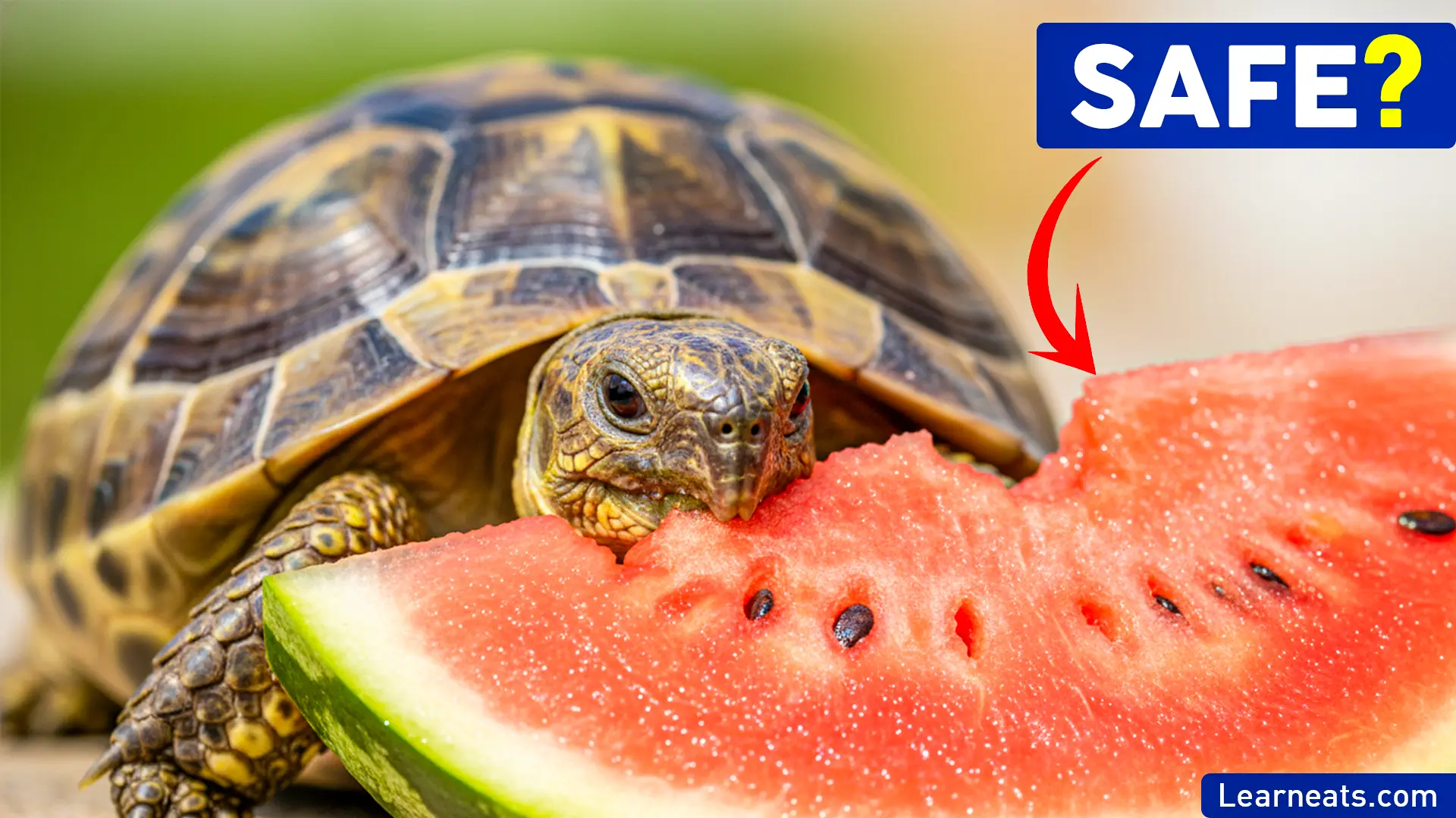 Turtles Eat Watermelon