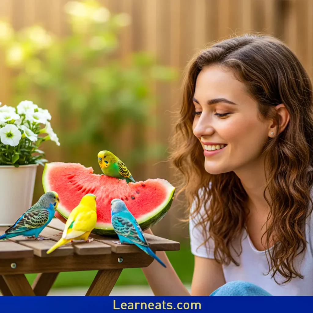 Watermelon Safe for Budgies