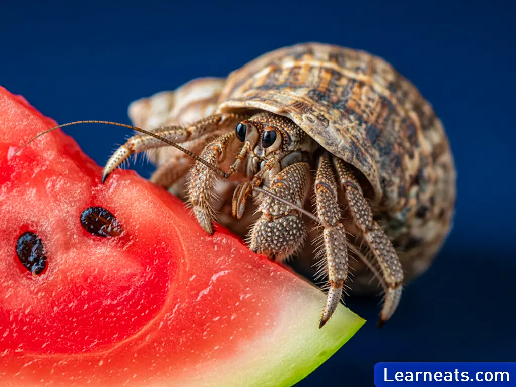 Watermelon Safe for Hermit Crabs