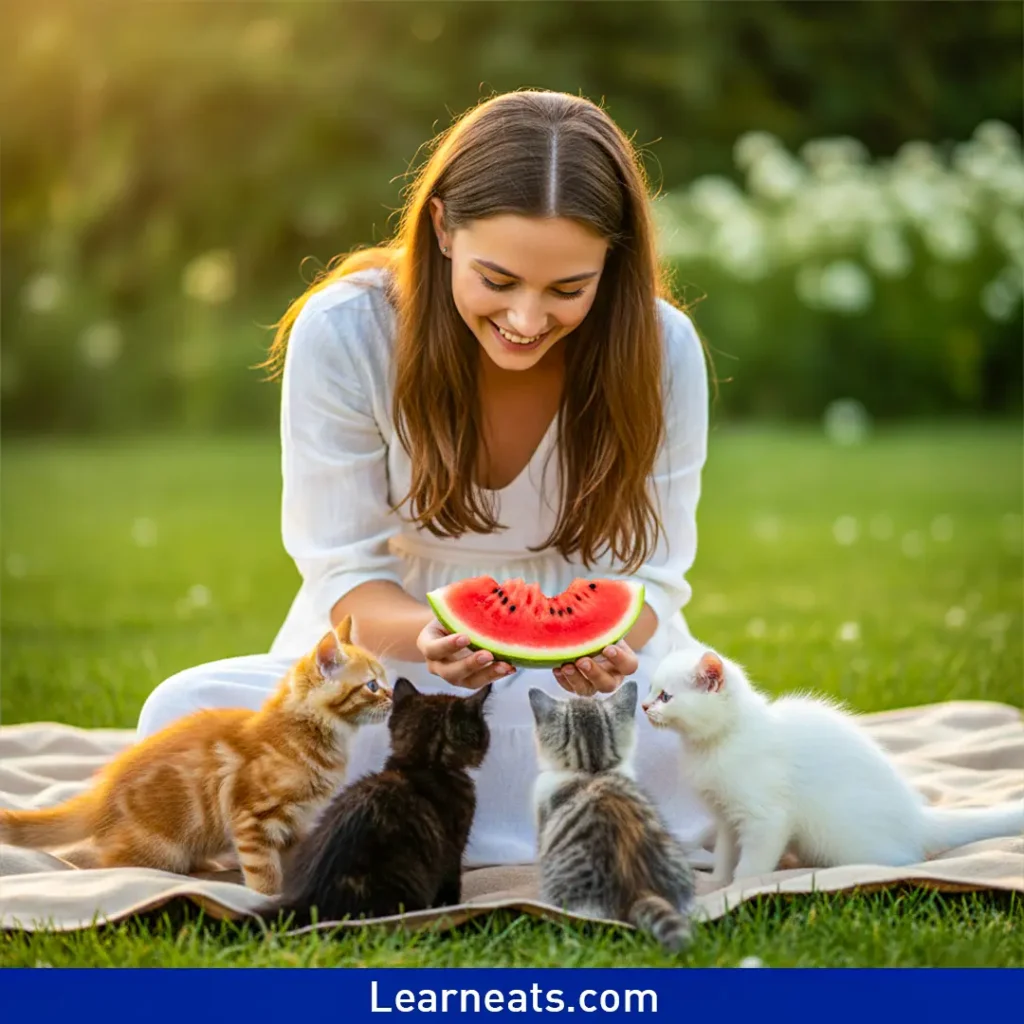 Watermelon Safe for Kittens