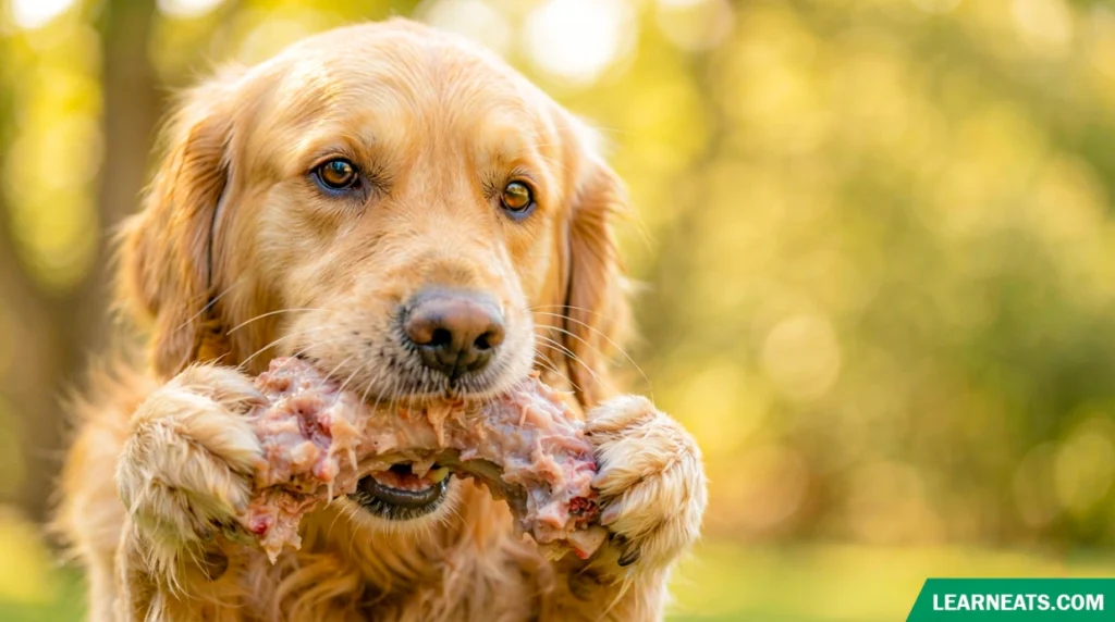Dogs Eat Turkey Necks