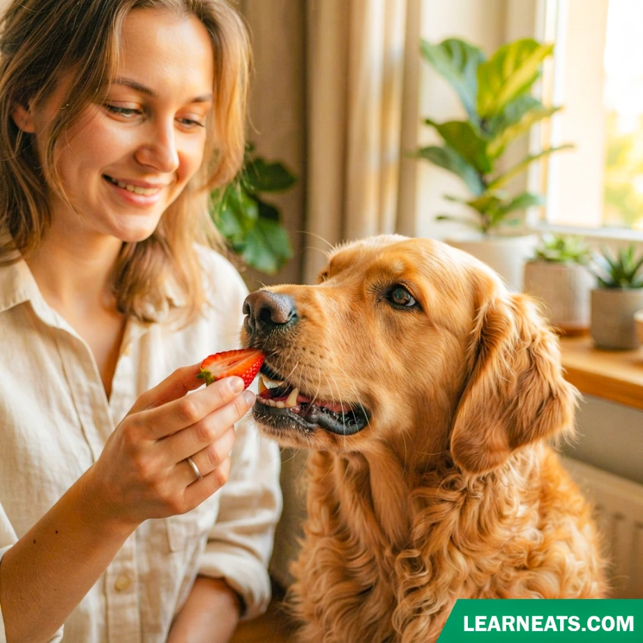 Dogs Eat Strawberries