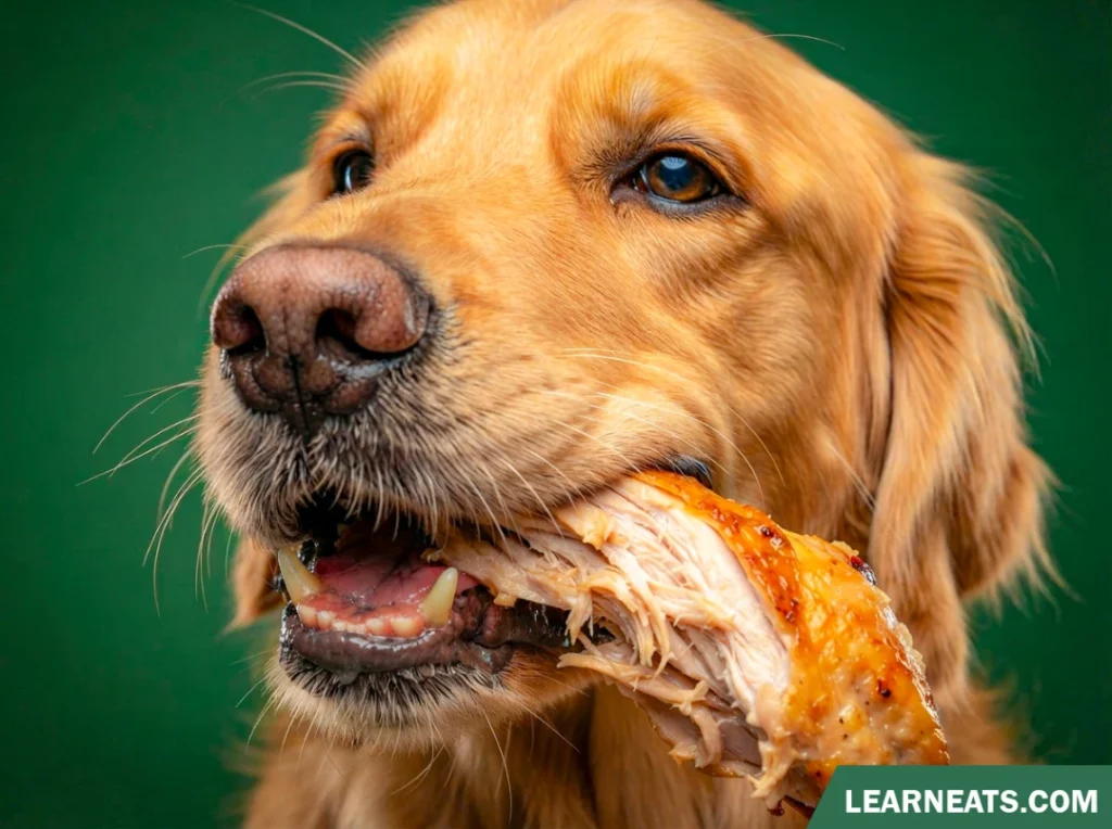 cooked turkey bones dogs