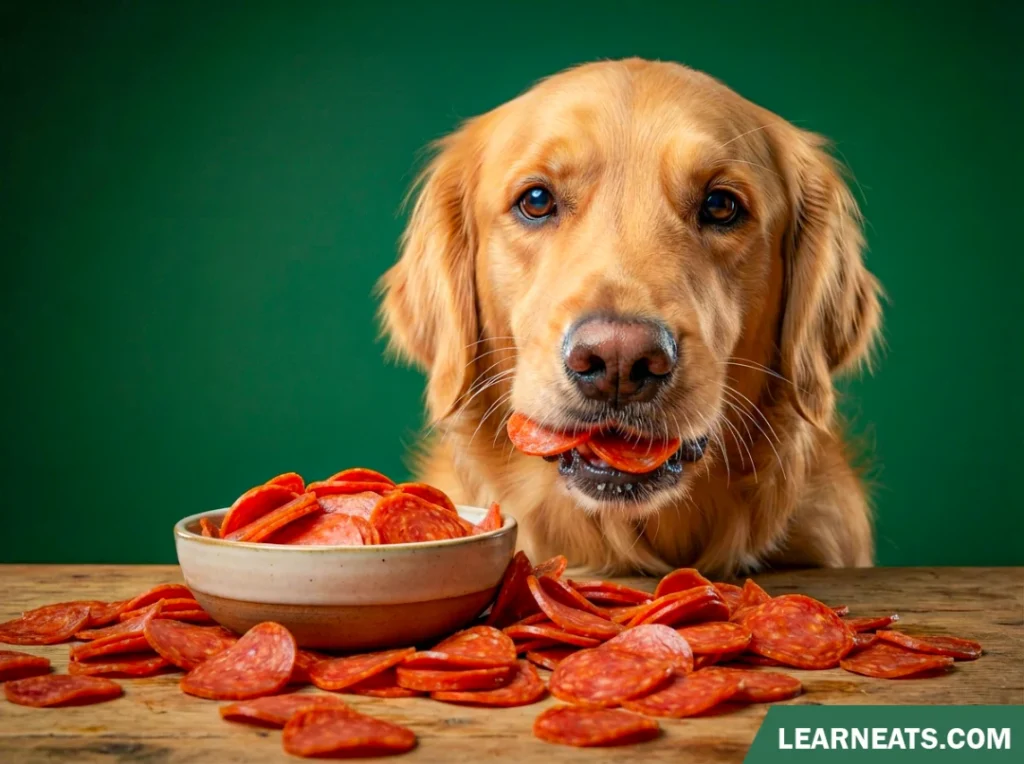 is turkey pepperoni safe for dogs