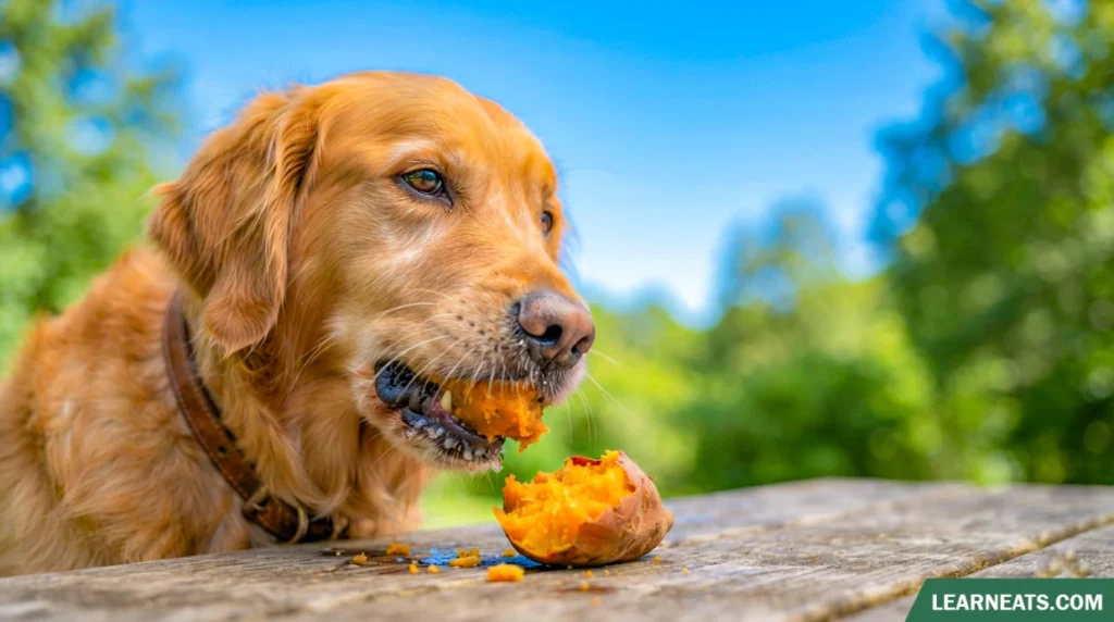 Dogs Eat Sweet Potatoes