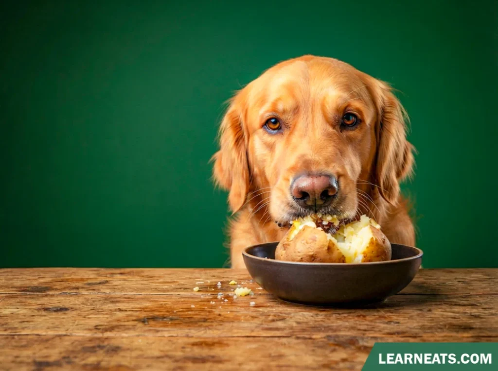 can dogs eat baked potato skins